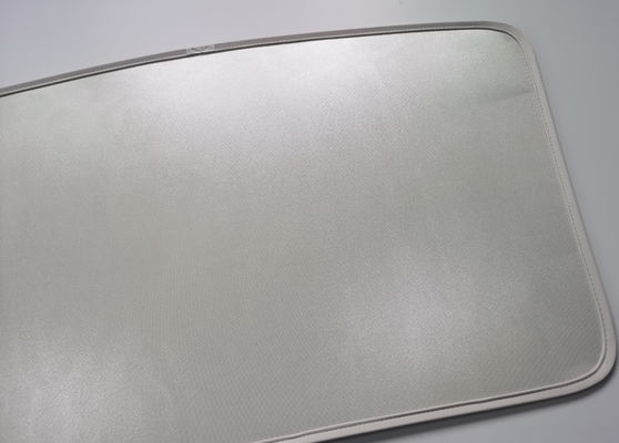 Folding Anti UV Tesla Sun Shade Polyester For Car Windows Protection