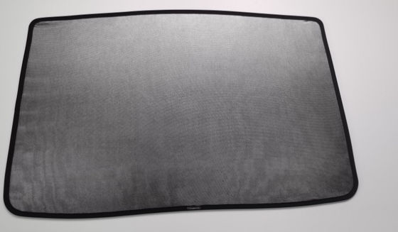 Silver Black Tesla Model 3 Windshield Sunshade Moistureproof