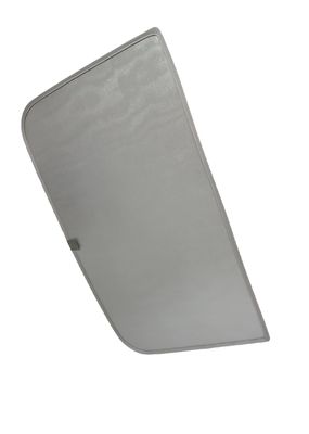 Silver Tesla Window Blinds Noise Reduction Waterproof For Car