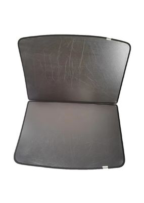 Waterproof Black Tesla Front Window Shade , Heat Insulation Car Window Coverings